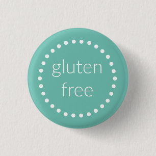 Gluten gratis badge ronde button 3,2 cm