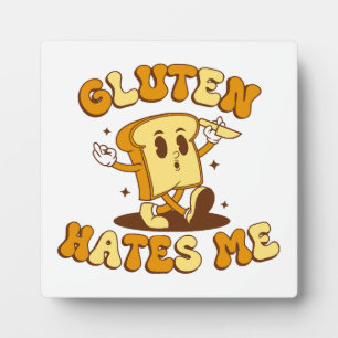 Gluten Haat Me Fotoplaat