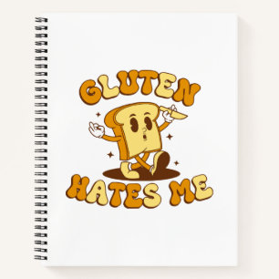 Gluten Haat Me Notitieboek