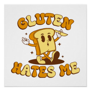 Gluten Haat Me Perfect Poster