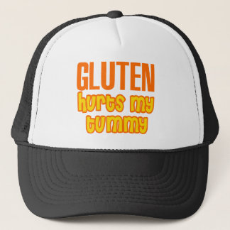 Gluten Hurts My Tummy Trucker Pet