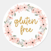 Gluten Vrij Bloem Sticker (Voorkant)