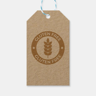 Gluten vrij cadeaulabel