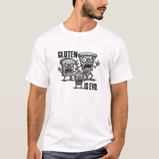 Gluten zijn slecht t-shirt