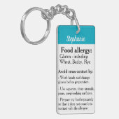 Glutenallergie Alert Sleutelhanger Coeliakie Safe (Voorkant Links)