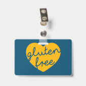 Glutenvrij Badge (Achterkant met clip)