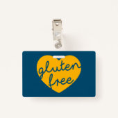 Glutenvrij Badge (Achterkant met clip)