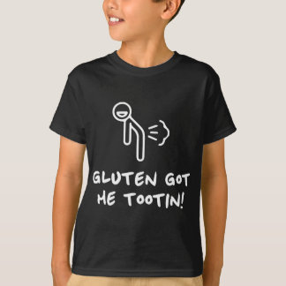 Glutenvrij Got Me Tootin Grappig Glutenvrij Schete T-shirt