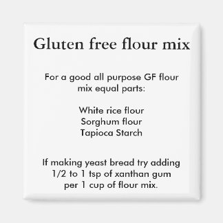 Glutenvrije meelmix magneet