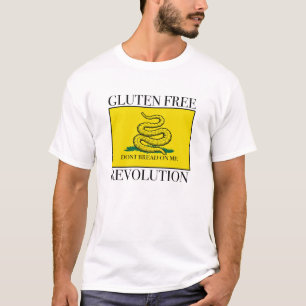 Glutenvrije revolutie (licht) t-shirt