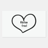 Glutenvrije stickers (Voorkant)