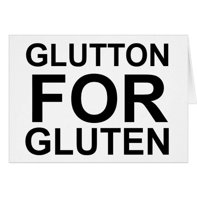 Glutonoverschot (Voorkant Horizontaal)