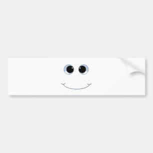 gluur ogen gezicht bumpersticker