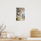 Glycine Hydrangea Bord de Lac Décoration Murale de (Cuisine)