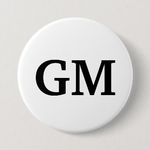 GM-Button Ronde Button 7,6 Cm