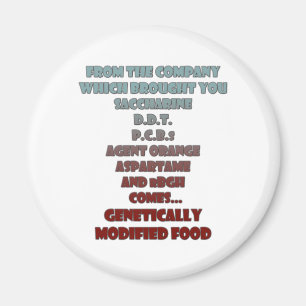GM Foods Magneet