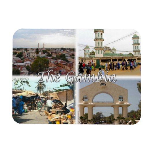 GM Gambia - Magneet (Horizontaal)