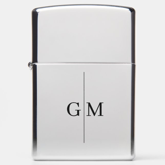 GM Initialen Aansteker – De Premium Cadeaubewerkin (Voorkant)