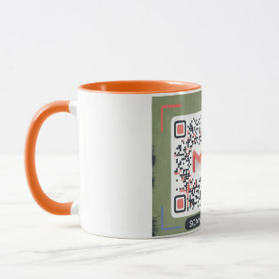 Gmail QR Code Coffee Mug - Me scanner pour Ema Ins
