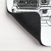 GMC Sierra HD 2015 Muismat (Hoek)