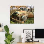 GMC Truck Poster (Thuiskantoor)