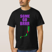 $GME GA BRRR - GameStonk! - GameStop T-shirt (Voorkant)