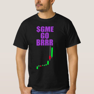 $GME GA BRRR - GameStonk! - GameStop T-shirt