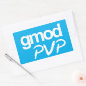 Gmod PVP-Sticker Rechthoekige Sticker (Envelop)