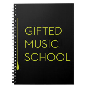 GMS zwarte notebook Notitieboek