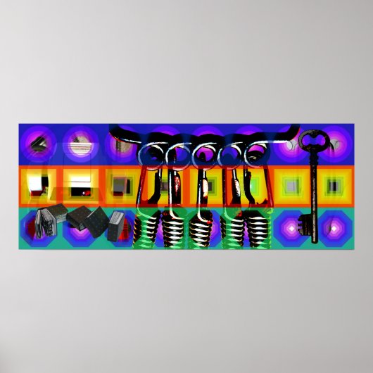 GMT 24 Heures Project Pop Psychedelic Lijsten 2 P Poster (Voorkant)