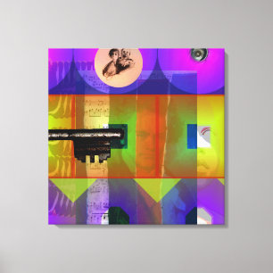 GMT 24H Project Key Beethoven Pop Lijsten S Canvas Afdruk