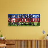 GMT het Lijst Canvas van de gradiëntkleuren van he (Insitu (Woonkamer))