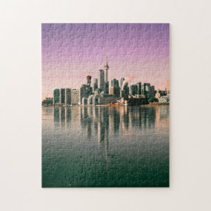 GN-toren toronto Canada Landmark Water Reflection Legpuzzel