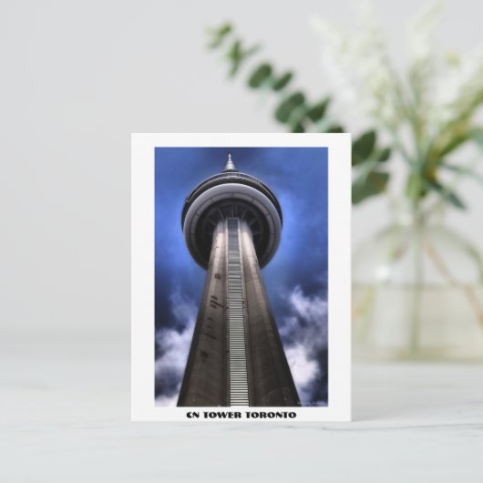 GN-TOWER-teken, GN-TOWER TORONTO Briefkaart (Staand voorkant)