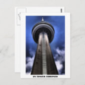 GN-TOWER-teken, GN-TOWER TORONTO Briefkaart (Voorkant / Achterkant)