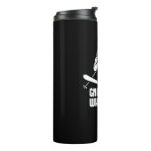 Gnar Whisperer Skiën Thermosbeker (Gedraaid links)