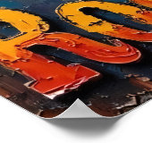 Gnarled Rhythms: Lion's Bare Tree Strums Poster (Hoek)