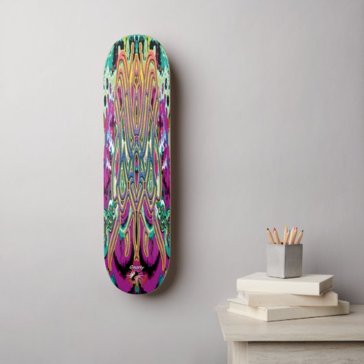Gnarly g-cat Pro Skateboard (Muurkunst)