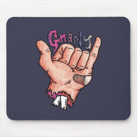 Gnarly Mousepad Muismat (Voorkant)