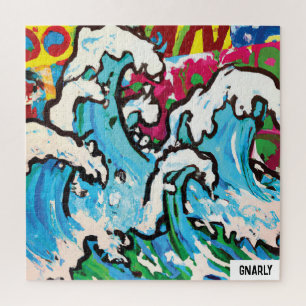 Gnarly Surf Art Legpuzzel