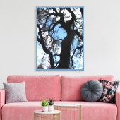 Gnarly Tree Photo Canvas Print (18x24) (Insitu (Woonkamer))