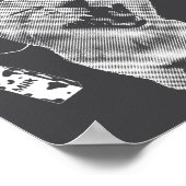 Gnarp Cat Silly Alien Cat Meme Brainrot Funny Meme Poster (Hoek)