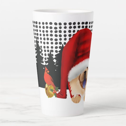 GNOME 4 LES CHOWLIDATS - CHOW ROUGE - Latte Mug (Devant)