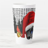 GNOME 4 LES CHOWLIDAYS -CHOW NOIR - Latte Mug (Devant)