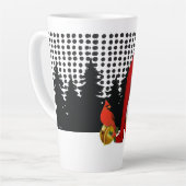 GNOME 4 LES CHOWLIDAYS - RED CHOW - Tasse à Latte (Angle gauche)
