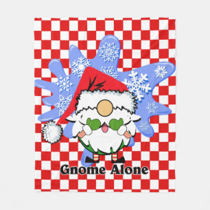 Gnome Alone Funny kerstfilm Parody Red Green Fleece Deken