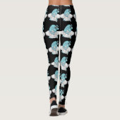 Gnome Aquarius Astrologie Signal Ange Leggings (Dos)