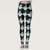 Gnome Aquarius Astrologie Signal Ange Leggings (Devant)