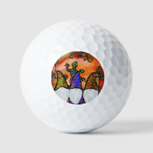 Gnome Art Golfballen (Voorkant)