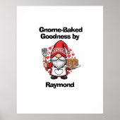 Gnome at home design poster (Voorkant)